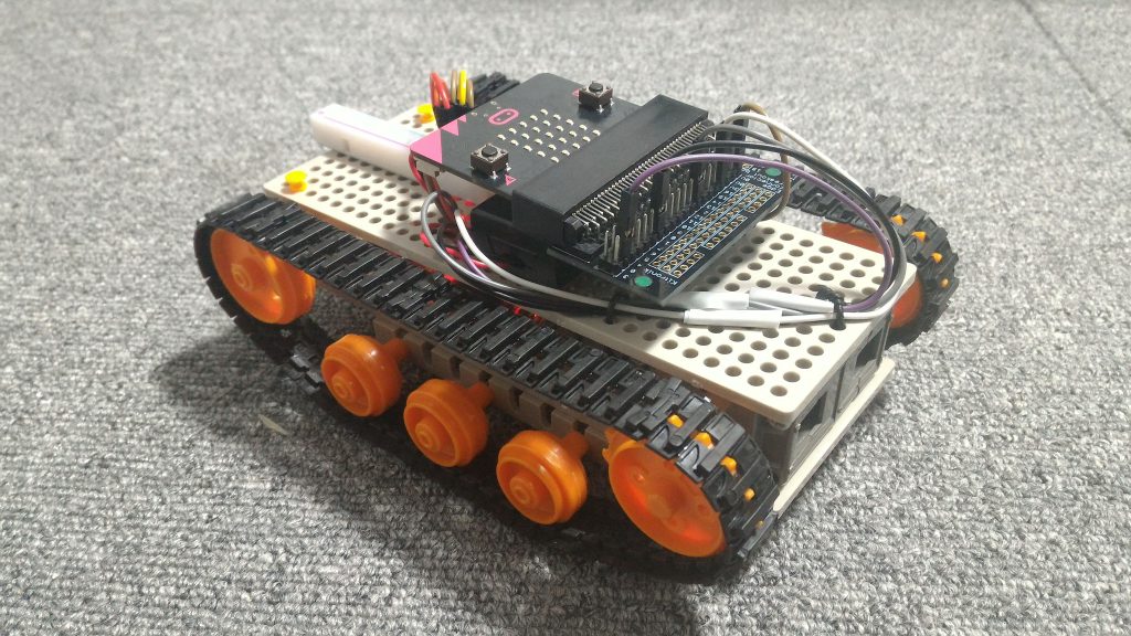 micro:bit ロボット戦車